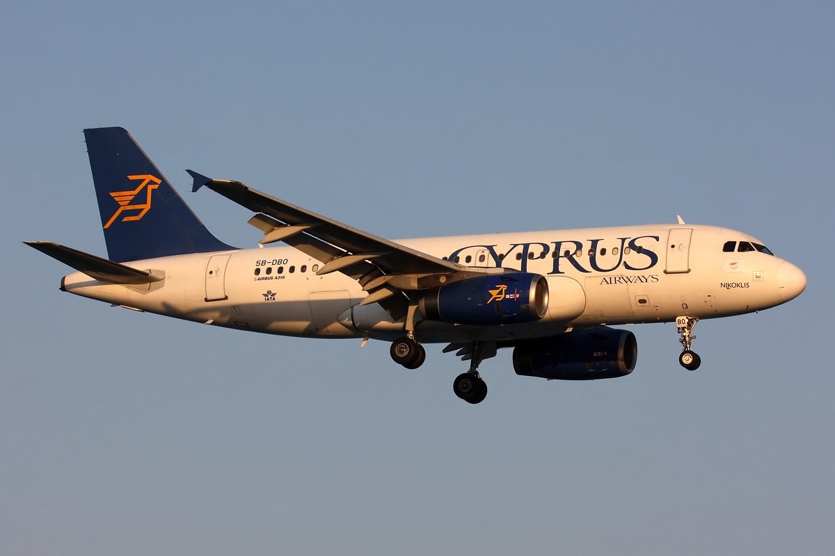 Cyprus Airways выполнит рейс Ларнака — Минск 4 августа