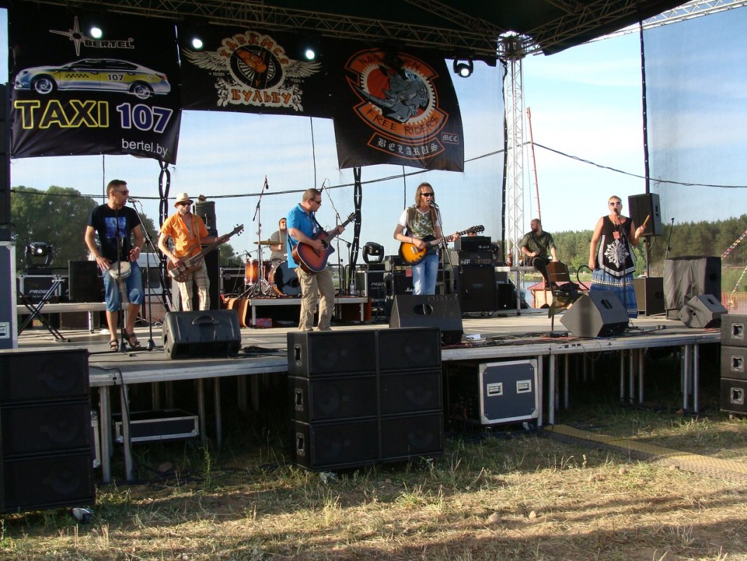 Рок-байк фестиваль «Хавайся ў бульбу»