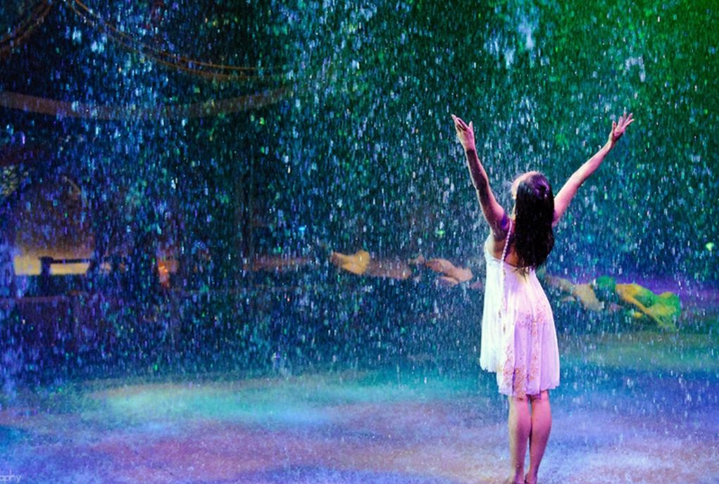 В Шардже появилась Комната дождя