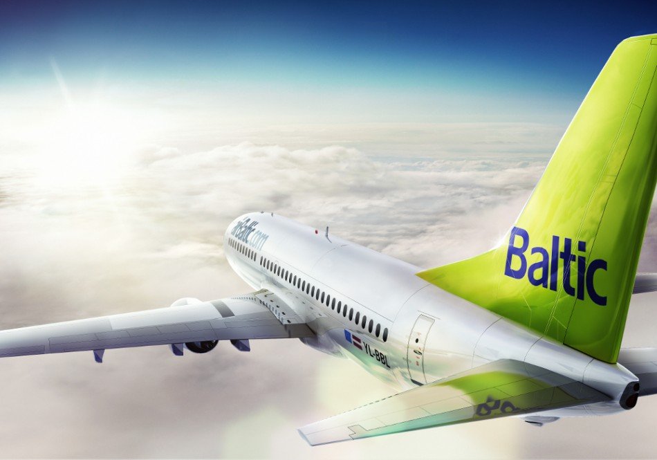 airBaltic: скидки на полёты из Вильнюса, Риги, Таллина и других городов