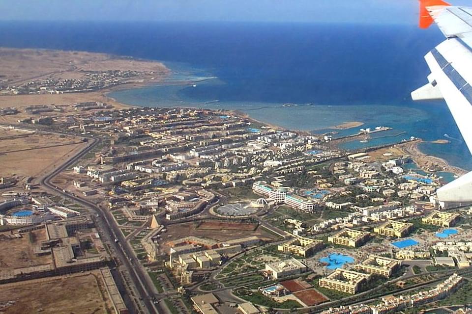 14 февраля в Хургаду прибыл первый самолет с российскими туристами