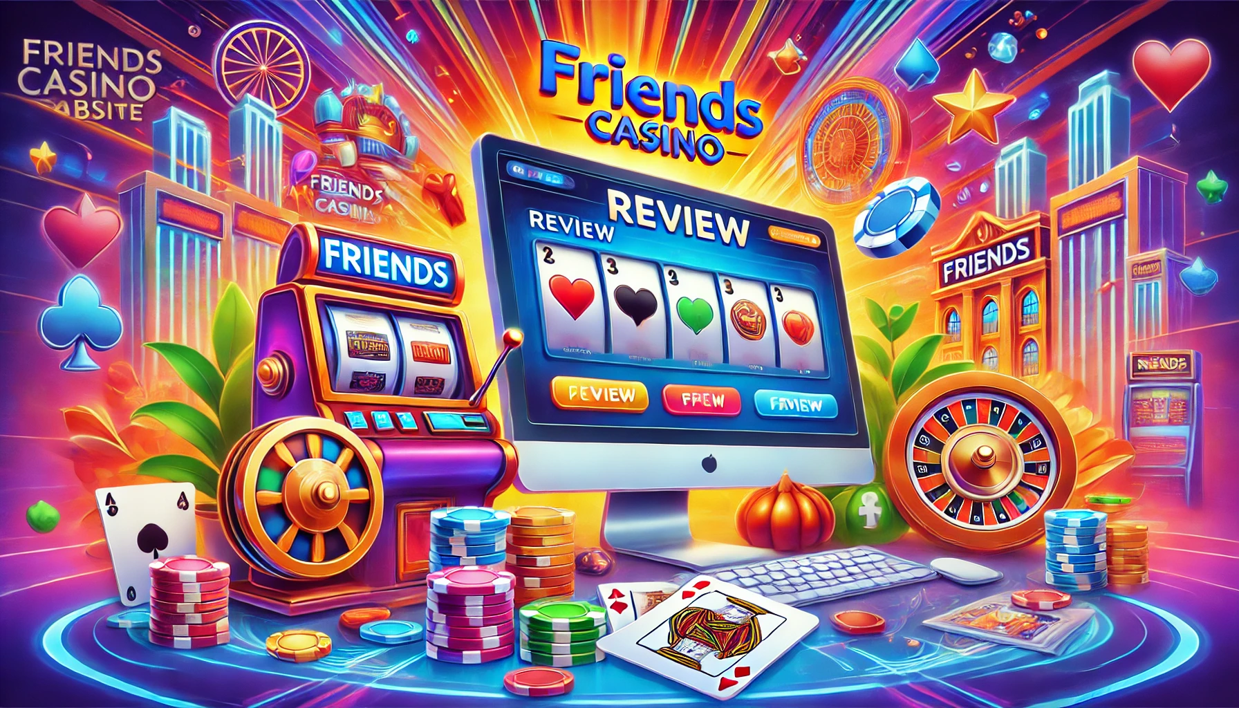 Обзор сайта казино Френдс: специфика веб-проекта