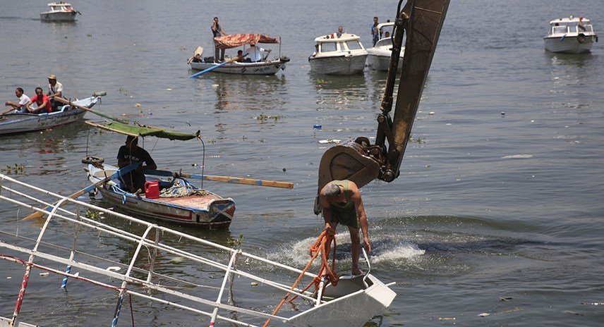 В Египте туристический корабль затонул во время круиза