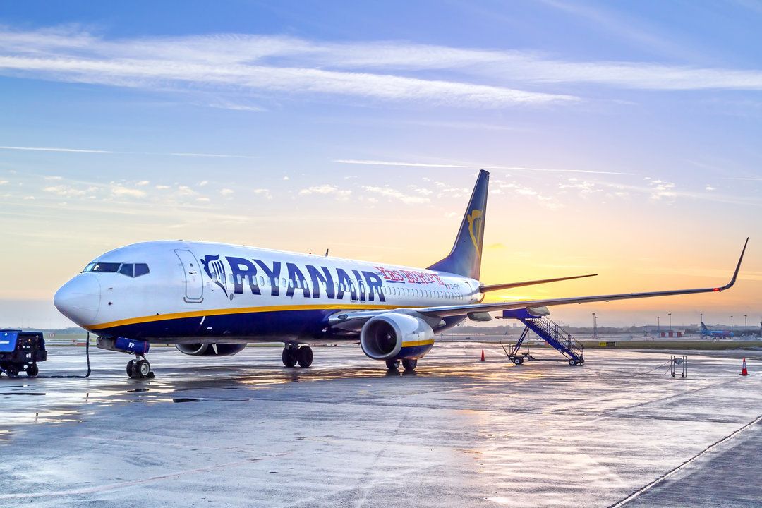 Распродажа Ryanair: 1 000 000 билетов с июня по сентябрь со скидкой 20%