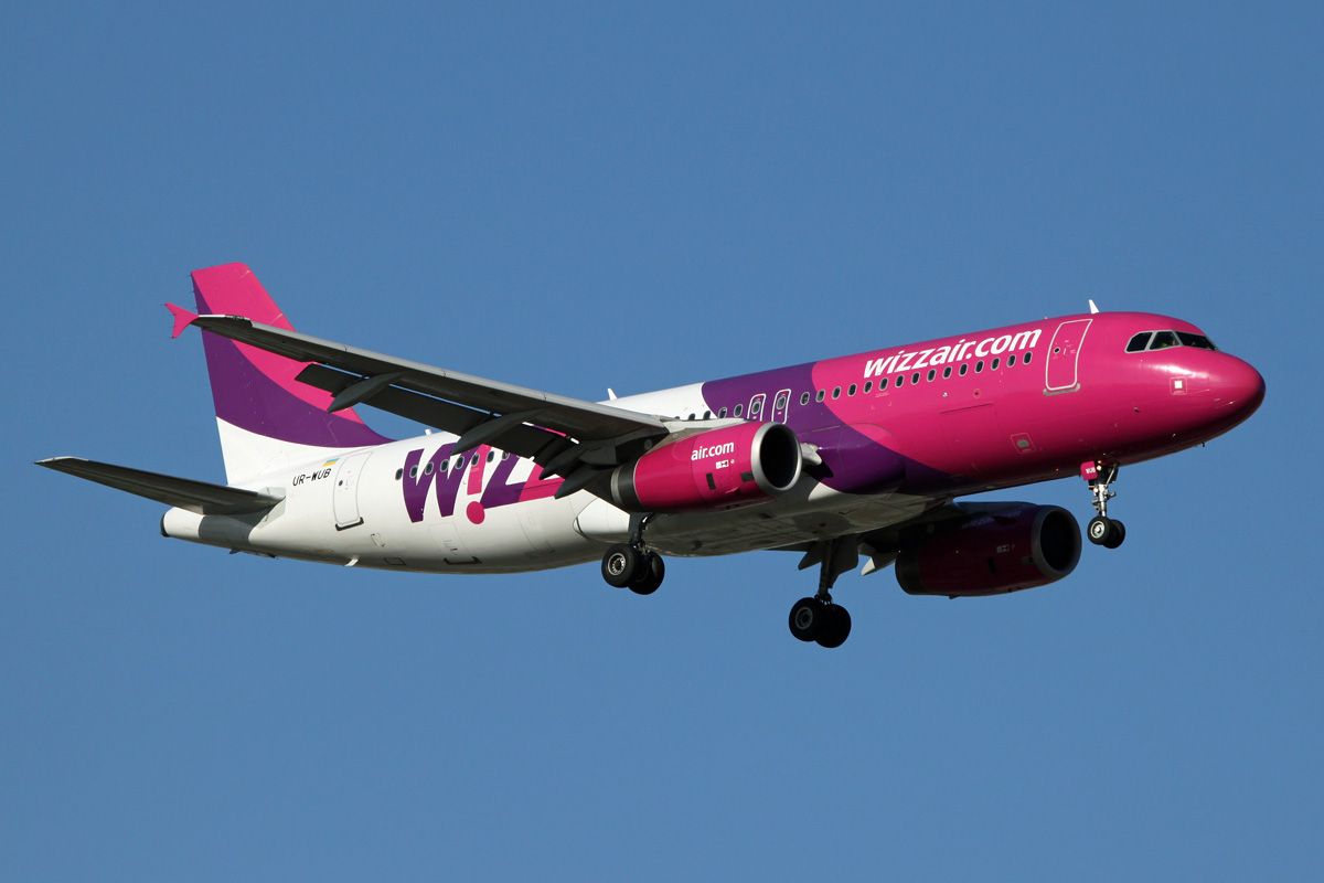 Wizz Air : скидка 20% на все направления