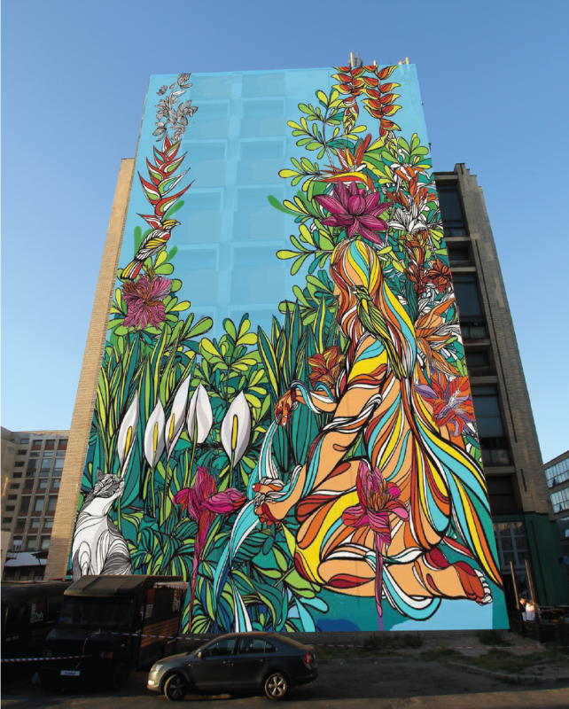 Где появится первый мурал Vulica Brasil