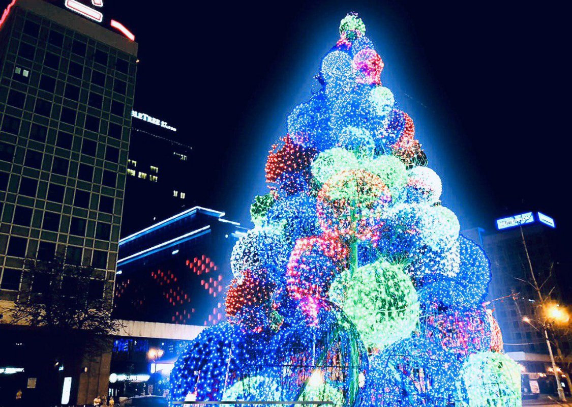 Как украсят главную елку Минска в 2020 году