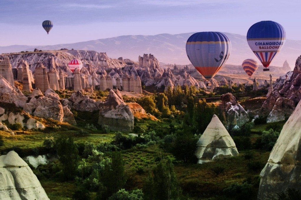 В Турции открывают третий центр полетов на воздушных шарах