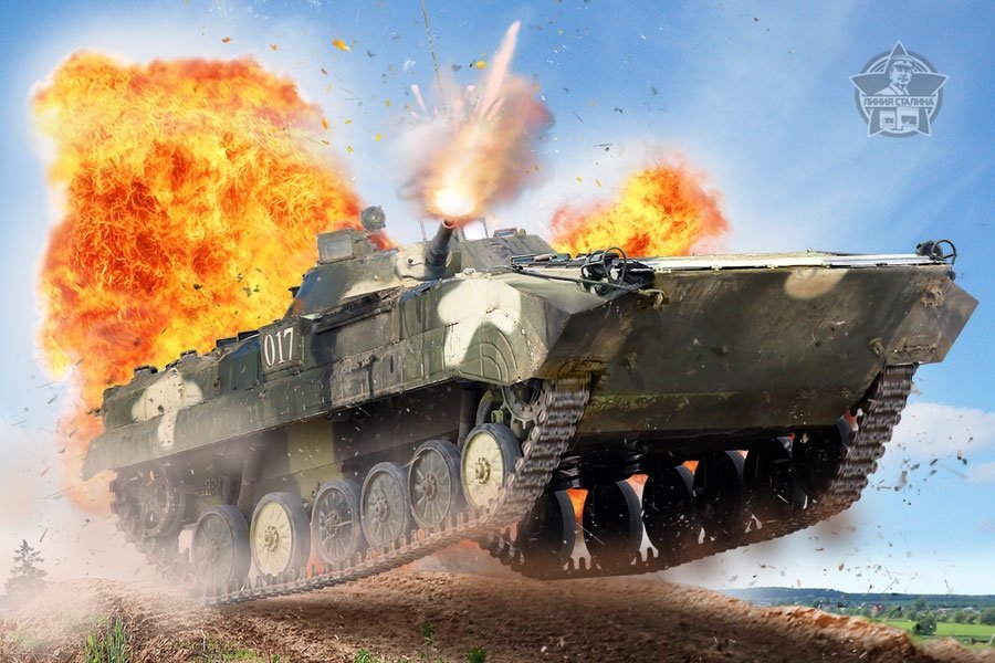 Шоу боевых машин на «Линии Сталина»