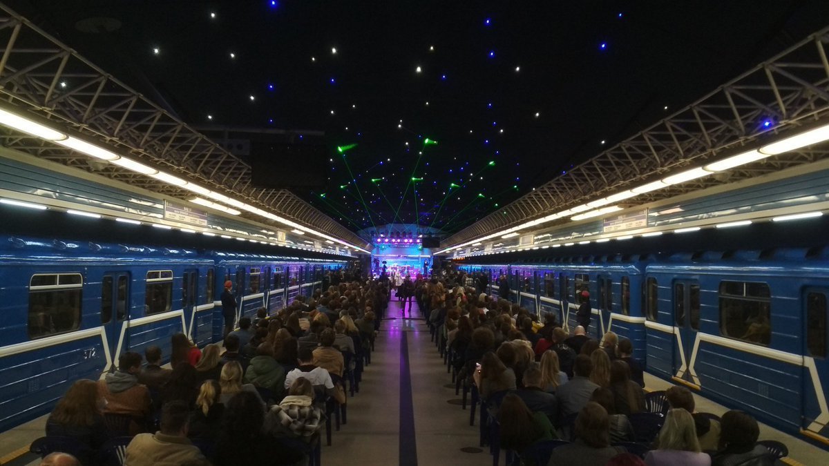 Ночь классики в минском метро