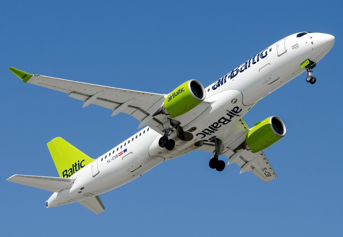 AirBaltic запустил рейс из Таллинна в Малагу