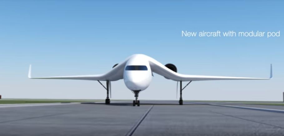Самолёт превращается в поезд: как выглядит авиалайнер будущего