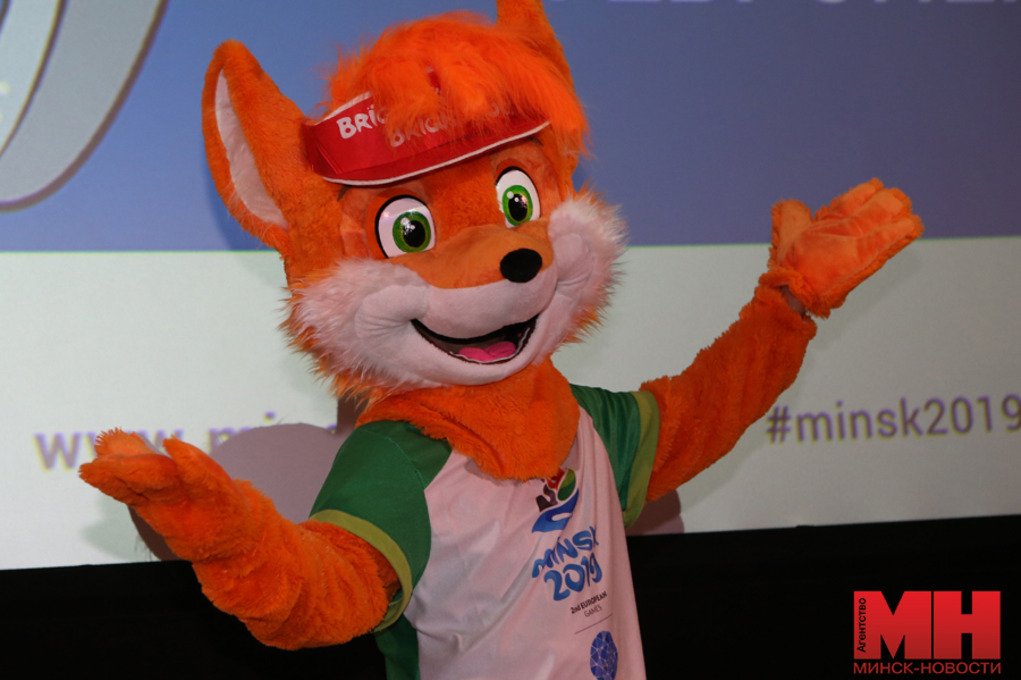 В Минске установят 6 фигур лисенка Лесика - символа Евроигр