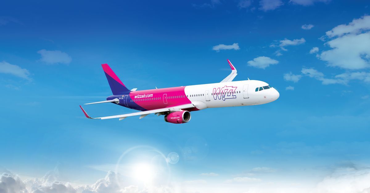 Wizz Air: скидка 20% на все рейсы (для членов Wizz Discount Club)