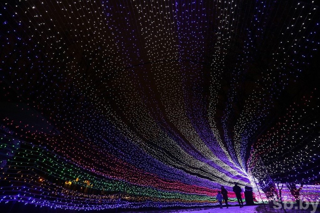 В минском парке Dreamland представили новогодние инсталляции