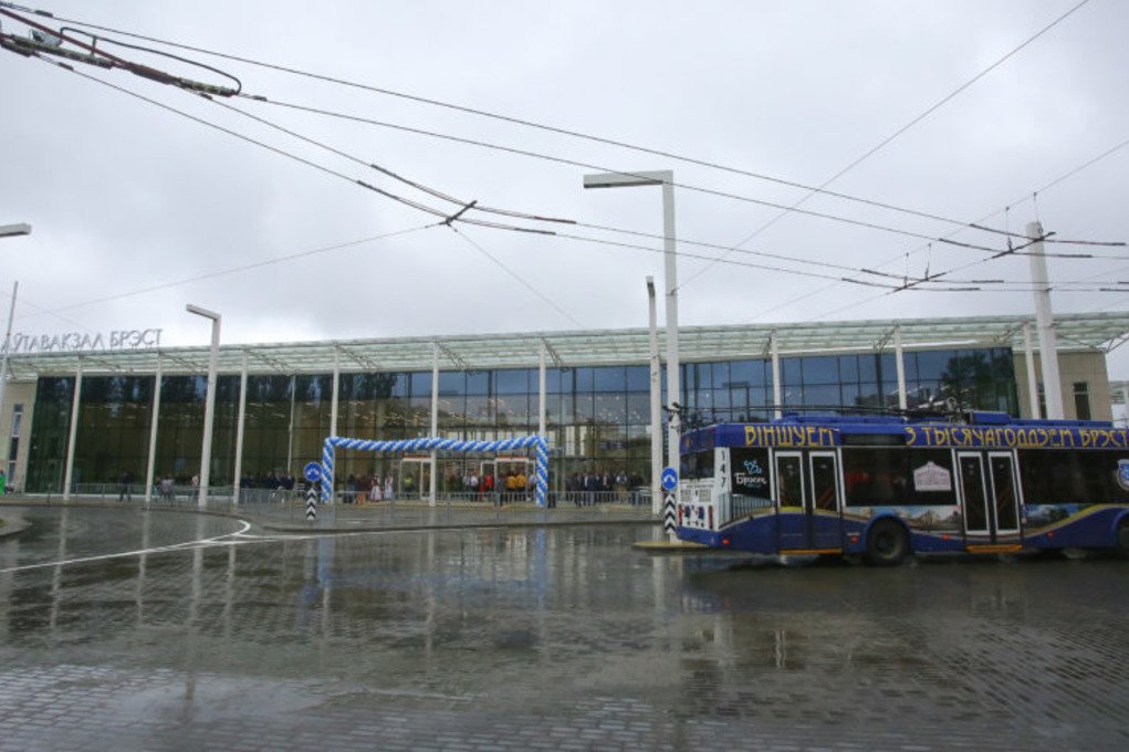 В Бресте к 1000-летию города отремонтировали автовокзал