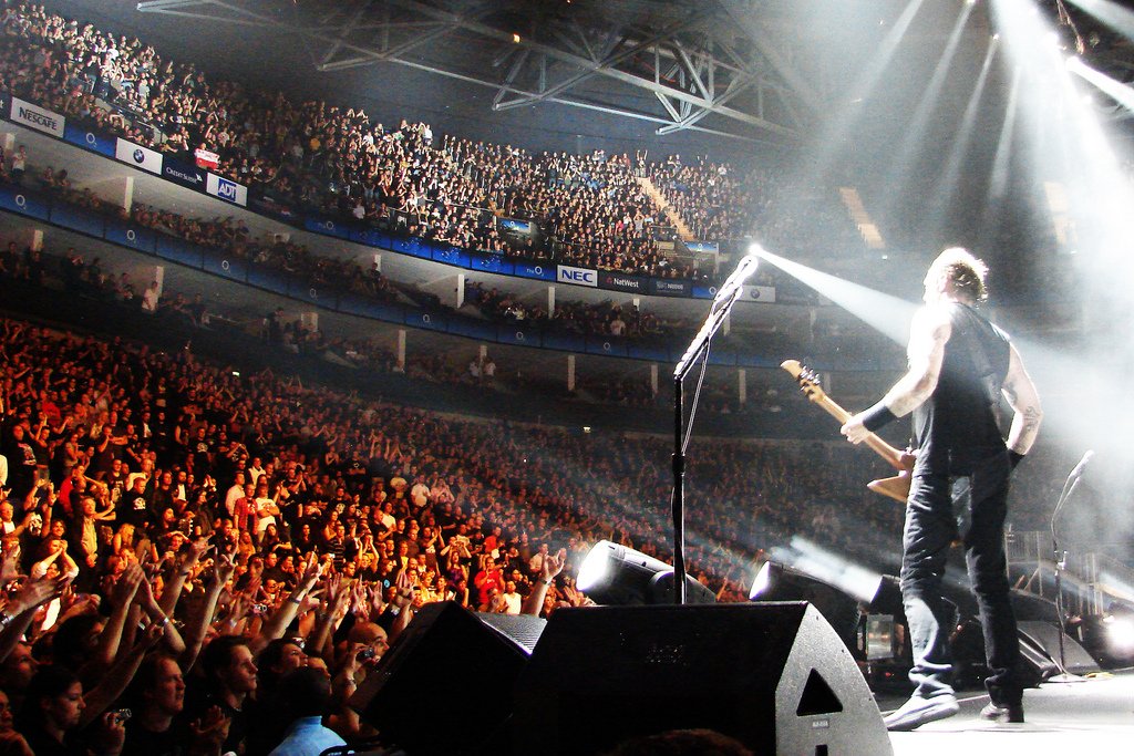 В минском кинотеатре покажут концерт Metallica
