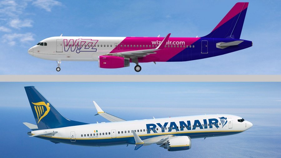 Ryanair и Wizz Air оштрафовали на несколько миллионов евро