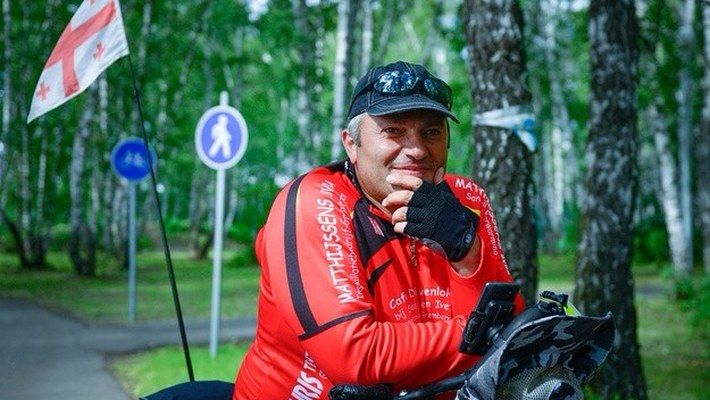 В Минске пройдет встреча с велопутешественником из Грузии