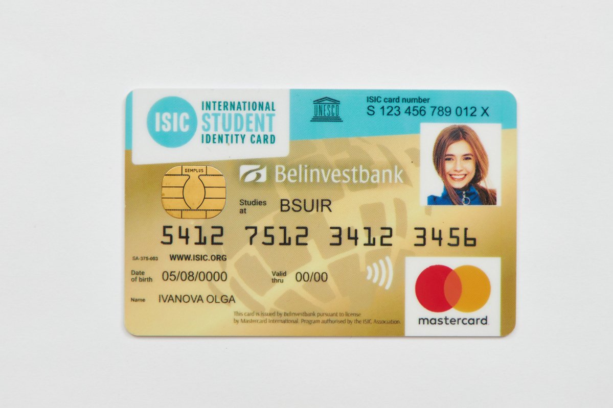 Белорусский банк начал предлагать студентам ISIC с большими скидками