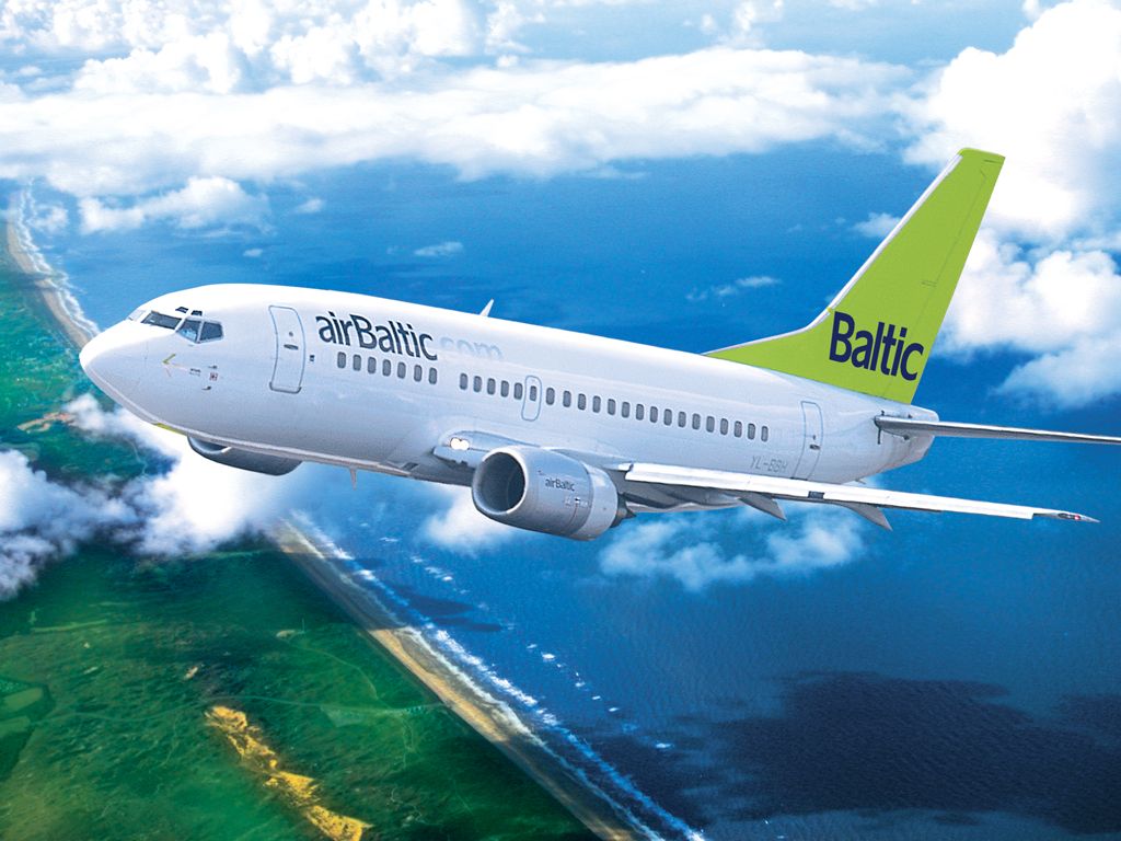 AirBaltic: коды на скидки в 5, 10 и 20 евро на все рейсы