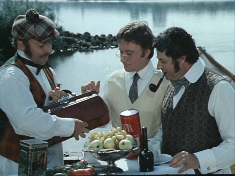 «трое в лодке, не считая собаки»