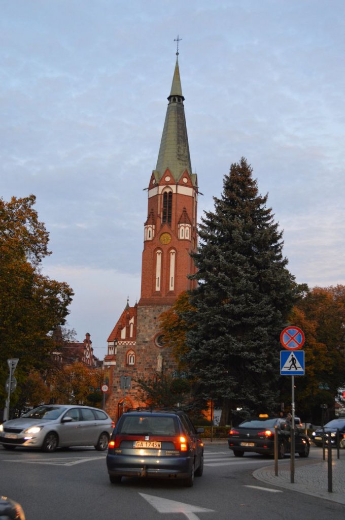 Костел в Сопоте, Польша