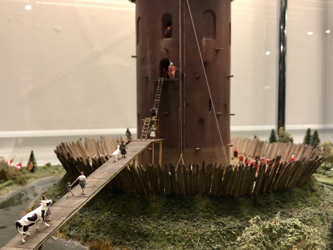 Каменецкая башня в миниатюре. Фото: TIO.BY