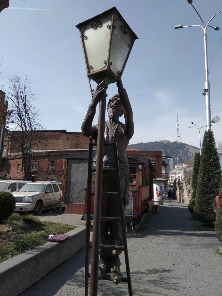 Лампионщик в Тбилиси