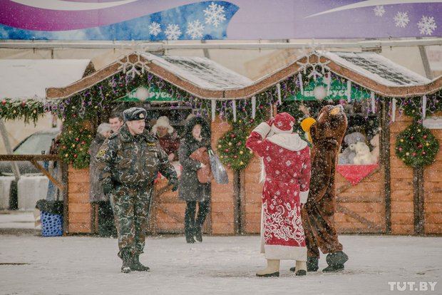 Калядны кірмаш в Минске в 2015 году. TUT.BY