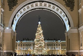 Новогодняя ночь в Санкт-Петербурге