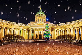Новогодняя ночь в Санкт-Петербурге