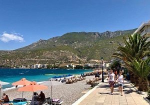 Отдых в Греции на Пелопоннесе (курорт Лутраки)