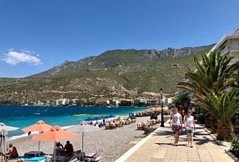 Отдых в Греции на Пелопоннесе (курорт Лутраки)