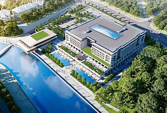 В Минске завершилось строительство элитного отеля Waldorf Astoria