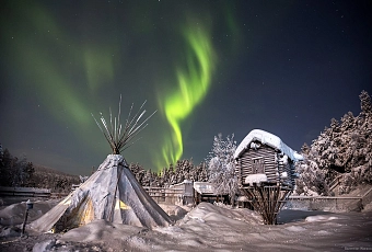 Новый год 2026 в Мурманске! Киты и северное сияние