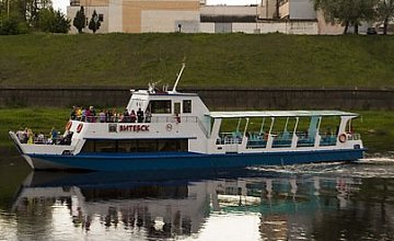 В Витебске появился новый маршрут на теплоходе