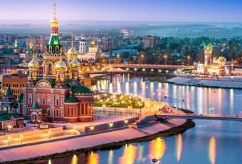 Четыре столицы Поволжья и Руси: Казань – Нижний Новгород – Йошкар-Ола – Владимир