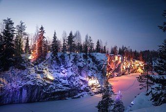 Санкт-Петербург+*Карелия (горный парк Рускеала, Мраморный каньон)