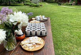 Национальный ужин на усадьбе «Мир пчёл»