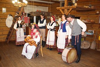 Национальный ужин на усадьбе «Мир пчёл»