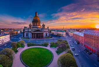 Недельный ж/д тур в Санкт-Петербург и Карелию