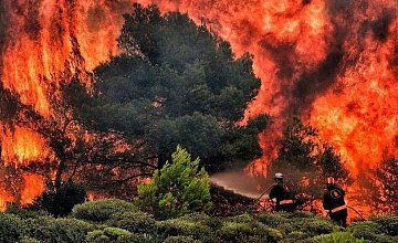 В Греции вспыхнули пожары