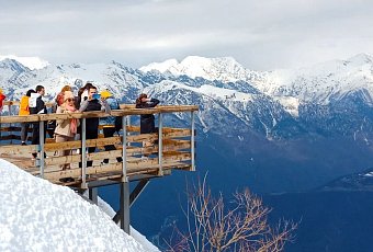 Горнолыжный Ж/Д тур в Красную Поляну
