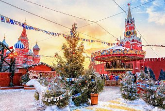 Рождество в Москве!