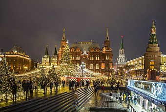 Новогодний Ж/Д тур в Москву