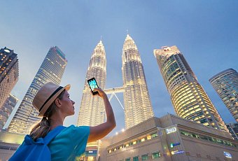 Тур в Куала-Лумпур с отдыхом на Лангкави+Сингапур!